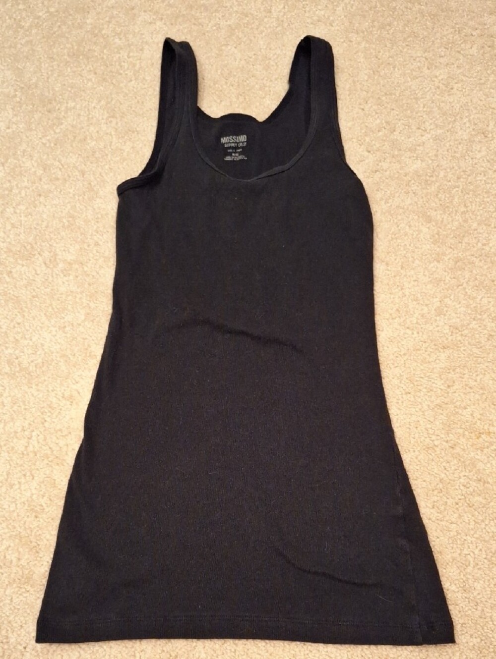 Mossimo Supply Co. Black & Grat Ribbed Tank Tops (Set of 2) - Picture 3 of 4